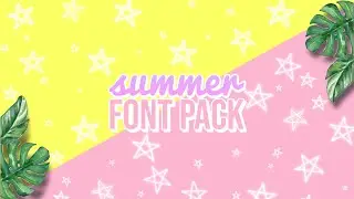 POPLAR FONTS YOUTUBERS USE