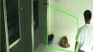 Object missing CCTV footage real-time