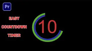 Premiere Pro Tutorial _Create an ANIMATED COUNTDOWN TIMER in Premiere Pro_no Plugins.