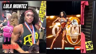Muscle Insider interviews Mutant Athlete and IFBB Figure Pro Lola Montez at the 2024 Olympia
