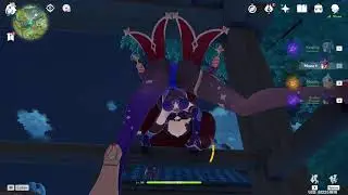 Genshin Impact weird climbing animation