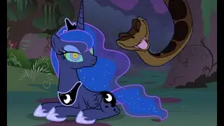 Kaa And Princess Luna Encounter