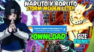 ULTIMATE‼️ ARUTO X BORUTO STORM MUGEN LITE / ANIME WAR MUGEN ANDROID 2024