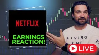 Live Netflix Stock Earnings Reaction! Is Netflix A Good Buy After Earnings?