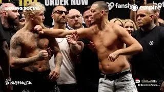 Jake Paul vs. Nate Diaz Official Weigh In & Final Face Off | DAZN