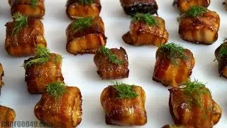 Smoked Bacon Salmon Bite Recipe - BBQFOOD4U