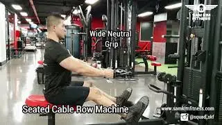 Seated Cable Row Machine Variations