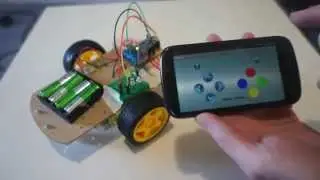 Bluetooth car with App Inventor 2.