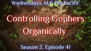 Gardens The Untold Story: Controlling Gophers Organically