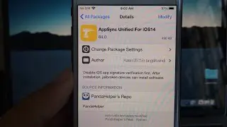 AppSync Unified iOS 14.2 for jailbroken devices, iPhone iPad iOS Apps installation free