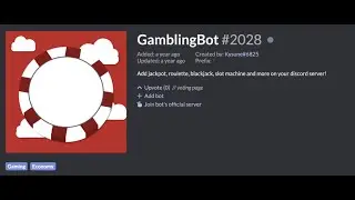 Como usar un bot de Casino para Discord en Español | Gambling Bot