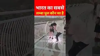 India largest bridge🌉 😱 