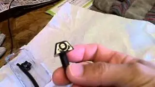 2003 Honda Element wihdshield wiper spray nozzle replacement