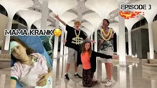 WIR übernachten im 5 STERNE LUXUSHOTEL🤑 - Weltreise 🌏 - Folge 3⚡️