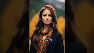 Ai Draws Countries as Beautiful Women Part 3 