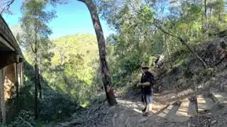 Knapsack Bridge 360° Video. Insta360 X4