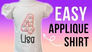 How to Applique a Shirt: Beginner Friendly Tutorial