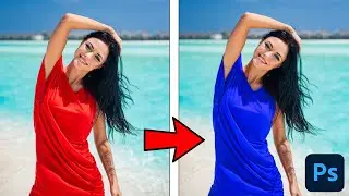 Comment changer la couleur d'un objet sur photoshop