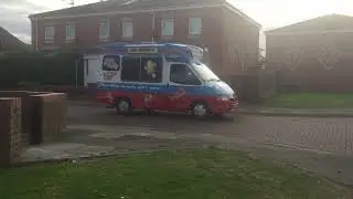 Local mr whippy ice cream van playing greensleeves