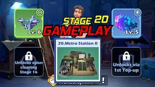 Zombie Waves | Stage 20 Full Gameplay