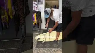 LEASH TRICK 🤙🏽🏄🏽
