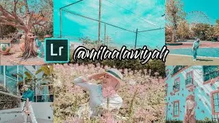 Tutorial edit foto ala selebgram "@milaalawiyah" menggunakan, lightroom mobile