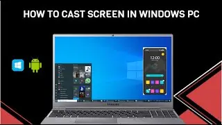 How to Cast Android Screen To PC Laptop 2024