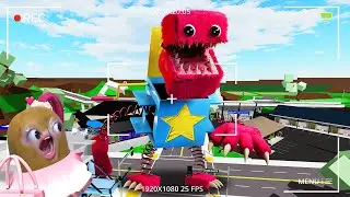 MOMON AND ATUN WATCH GIANT BOXY BOO AT BROOKHAVEN ft @BANGJBLOX | ROBLOX