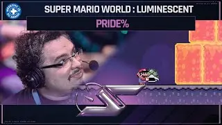 Super Mario World : Luminescent en Pride% par Senen en 48:35.0 | SPEEDONS 2024