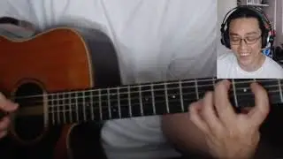 no. 19 learning guitar on acoustic, dealing with nerves, recording Transit while finishing college