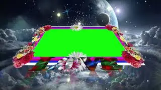 Wedding green screen effects background video template animation 279