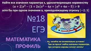 №18 ЕГЭ математика профиль (параметр)
