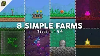8 Simple Farms You Can Make in Terraria 1.4.4.9