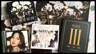 TWICE トゥワイス | CELEBRATE Album Unboxing (A, B & Mina Versions) | III Tour Blu-Ray