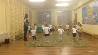 открытое занятие танцевальный кружок в детском саду