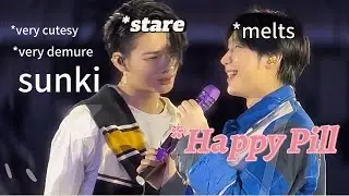 seeing sunki this happy and cute together more and more each day