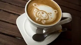 Lovely latte art