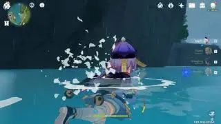 Qiqi cliff Diving (GENSHIN IMPACT)