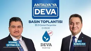 Antalya Basın Toplantımız