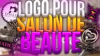 Logo Pour Salon de Beauté - Coiffure - Manucuriste :: Conception-Logo.com ::