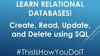 Learn SQL - CRUD in SQL (Part 2)