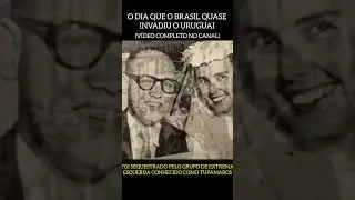 O Dia que o Brasil QUASE INVADIU o Uruguai #shorts #iceberg