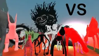 Trollge Giants Vs Trevor Henderson Giants (Trevor Henderson Mod Pack And Trollge Mod Pack) - GMod