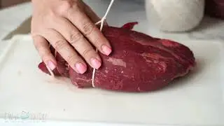 How To Tie Beef Tenderloin with Butcher's Twine