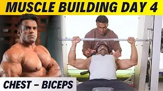 DAY 4 - Most Effective Chest & Biceps Workout | Full Muscle Building Series