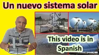 La base de trabajo del sistema solar con punto focal fijo.
