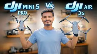 DJI Mini 5 Pro v/s DJI Air 3S | Comparison Video in Telugu