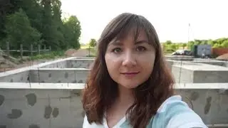 VLOG #2 Заливка фундамента, защита от радона и небольшая экскурсия по планировке