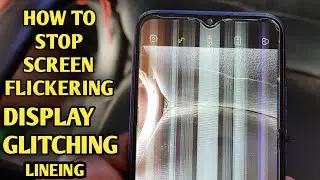 Screen flickering phone | how to fix phone screen flickering after dropped