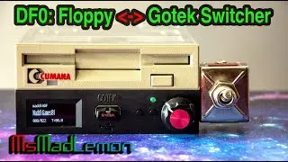 DF0 Floppy Gotek Switcher Mod - A1200 Eyetech Tower Series